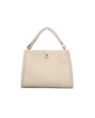 PLINIO VISONA' Borsa a mano in pelle Mia Beige