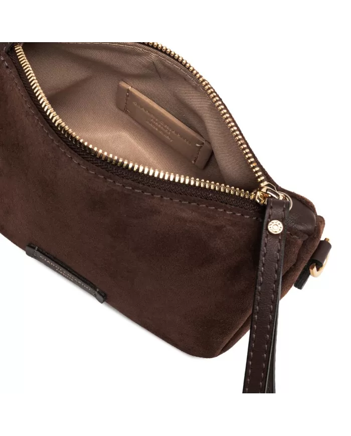 Gianni Chiarini Borsa piccola scamosciata Nora pouch Testa moro