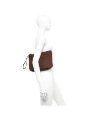 Gianni Chiarini Borsa grande scamosciata Nora pouch Testa moro