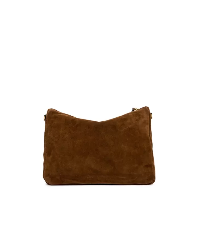 Gianni Chiarini Borsa grande scamosciata Nora pouch Cognac