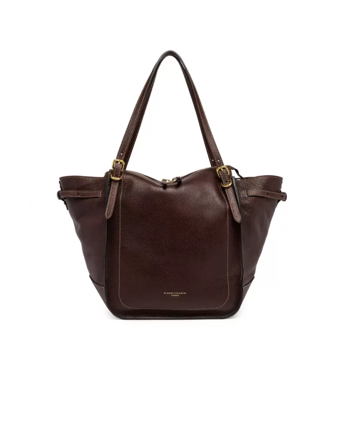 Gianni Chiarini Shopping bag in pelle Olly Testa moro