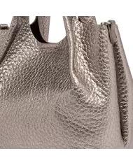 Gianni Chiarini Borsa piccola in pelle Dua Antracite/Testa moro