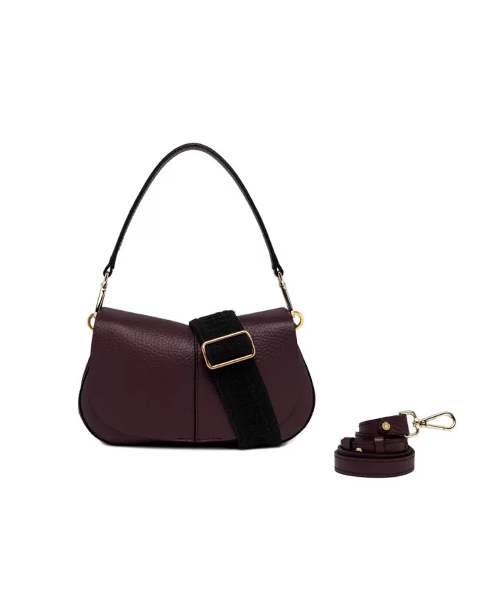 Gianni Chiarini Borsa donna in pelle Helena Round Bordeaux