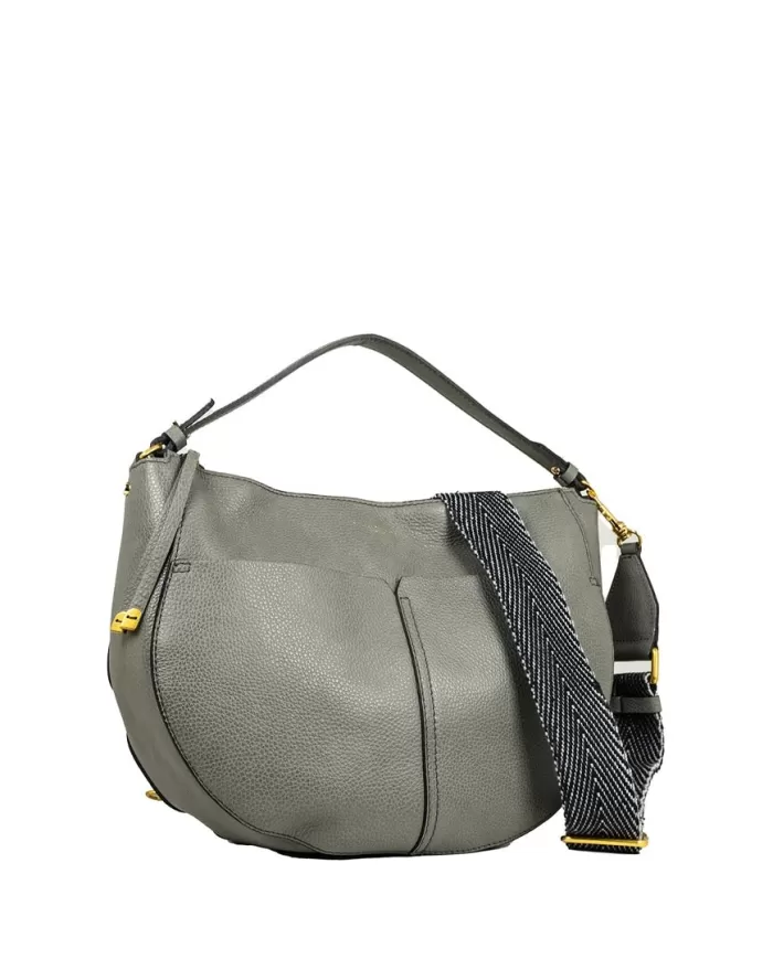 Gianni Chiarini Borsa tracolla in pelle Ginko Grigio