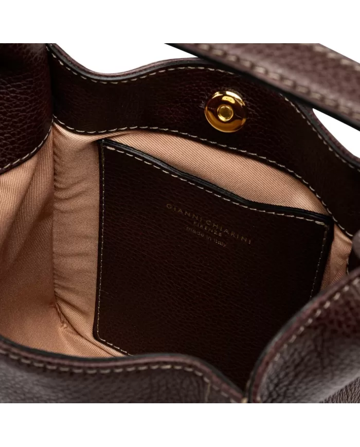 Gianni Chiarini Borsa tracolla in pelle Olly Testa moro