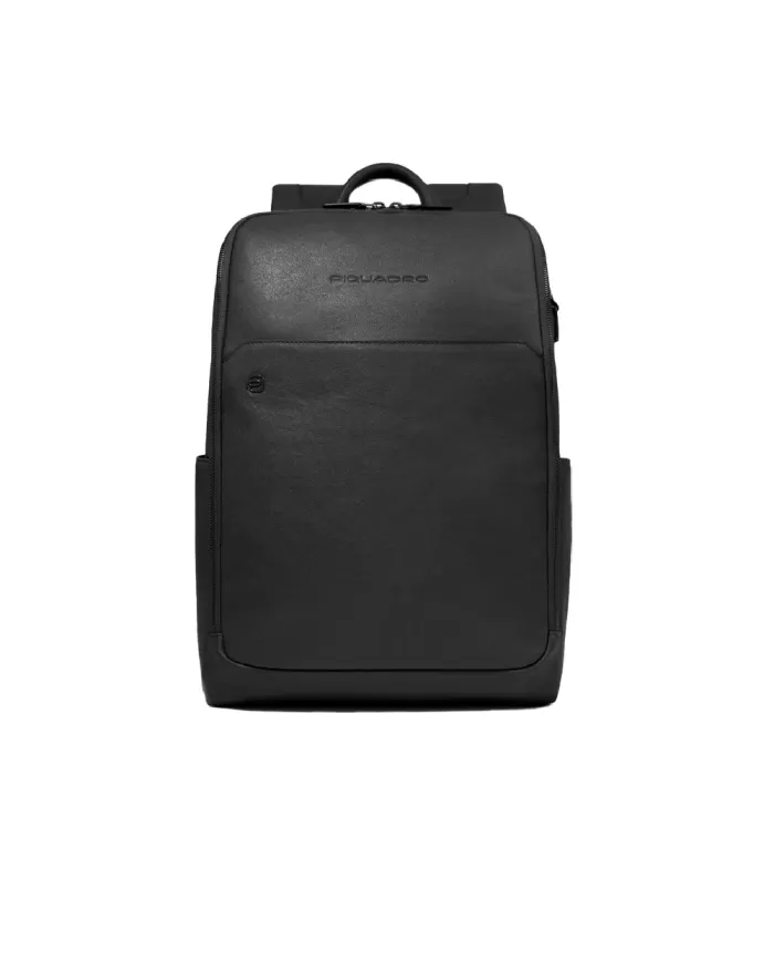 Piquadro Zaino pelle porta pc 14 Nero