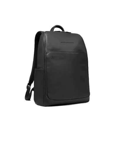 Piquadro Zaino pelle porta pc 14 Nero