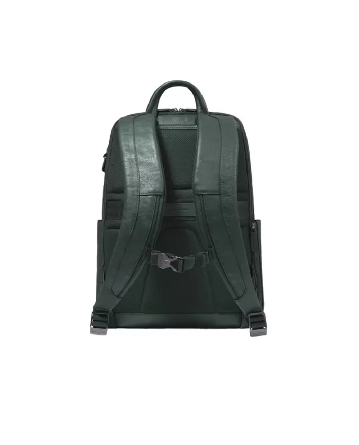 Piquadro Zaino pelle porta pc 14 Verde