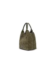 Gianni Chiarini Borsa piccola scamosciata Dua Verde