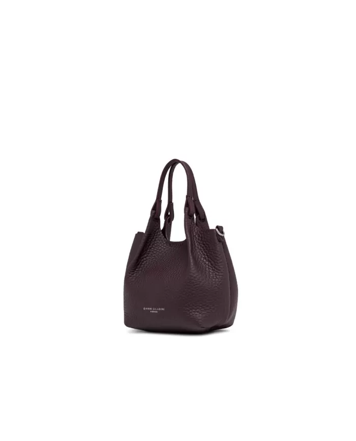 Gianni Chiarini Borsa piccola in pelle Dua Viola/Testa moro