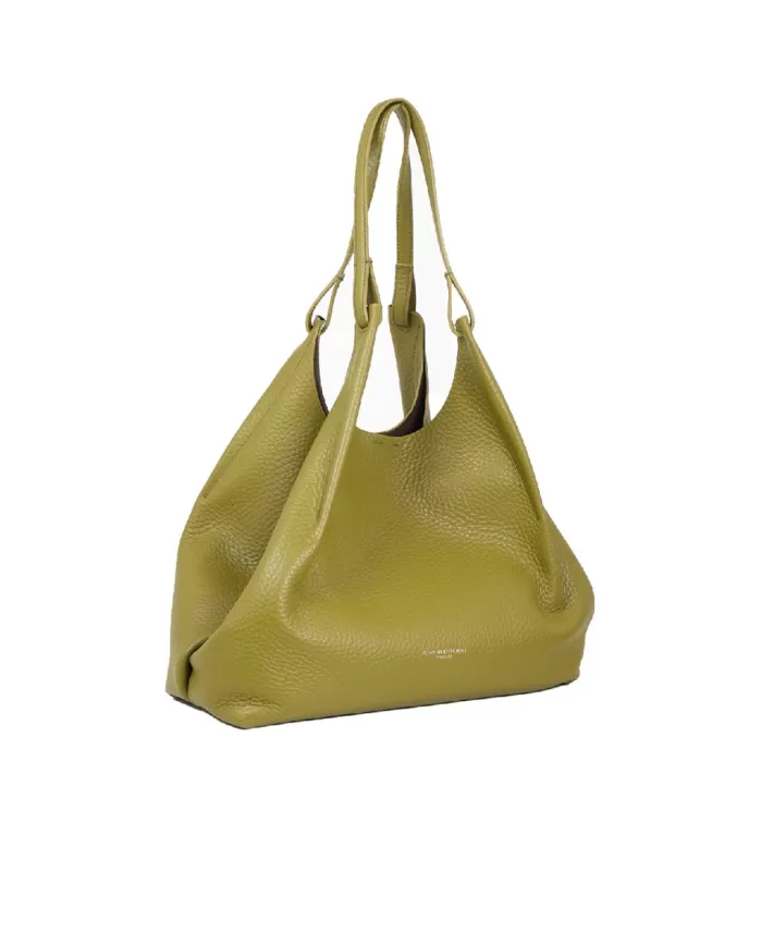 Gianni Chiarini Borsa grande in pelle Dua Verde