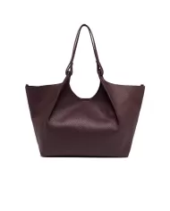 Gianni Chiarini Borsa grande in pelle Dua Viola/Testa moro