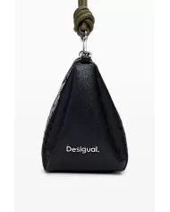 Desigual Borsa a tracolla fustellata Nero