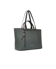 Piquadro Shopping bag in pelle Circle Verde