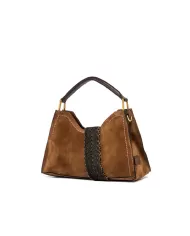 Gianni Chiarini Borsa piccola scamosciata Aurora Cognac