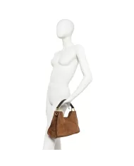 Gianni Chiarini Borsa piccola scamosciata Aurora Cognac