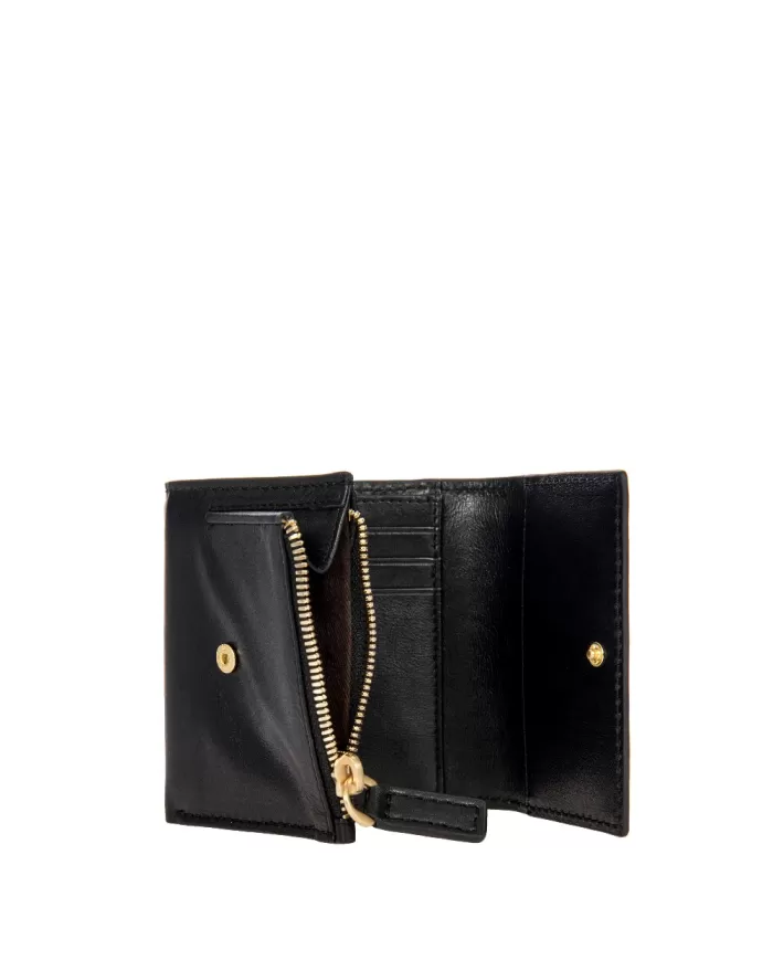 Bric's Portafoglio piccolo in pelle Volterra Nero Bric's Portafoglio piccolo in pelle Volterra Nero
