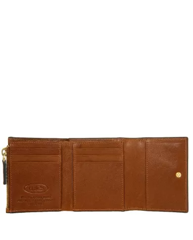 Bric's Portafoglio piccolo in pelle Volterra Cuoio
