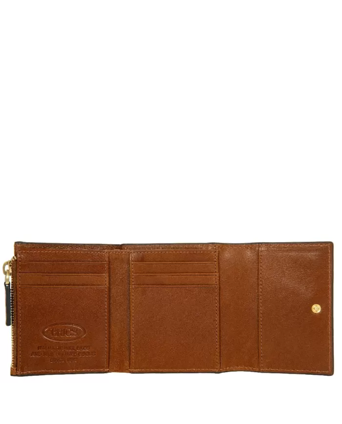 Bric's Portafoglio piccolo in pelle Volterra Cuoio Bric's Portafoglio piccolo in pelle Volterra Cuoio