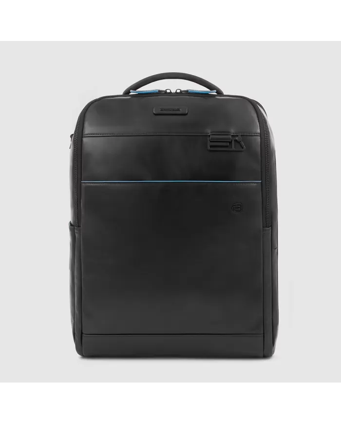 Piquadro Zaino porta pc con cavo antifurto Blue square B2V Nero