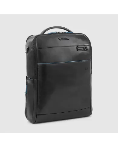 Piquadro Zaino porta pc con cavo antifurto Blue square B2V Nero