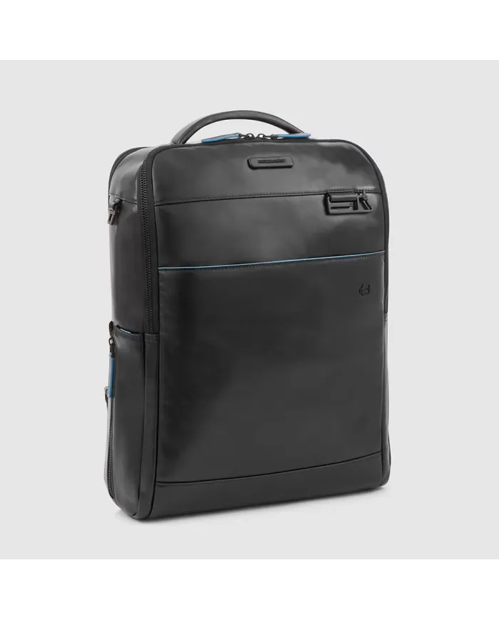 Piquadro Zaino porta pc con cavo antifurto Blue square B2V Nero