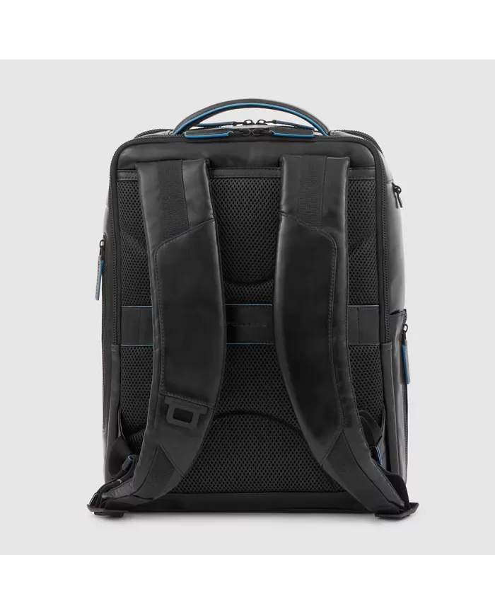 Piquadro Zaino porta pc con cavo antifurto Blue square B2V Nero