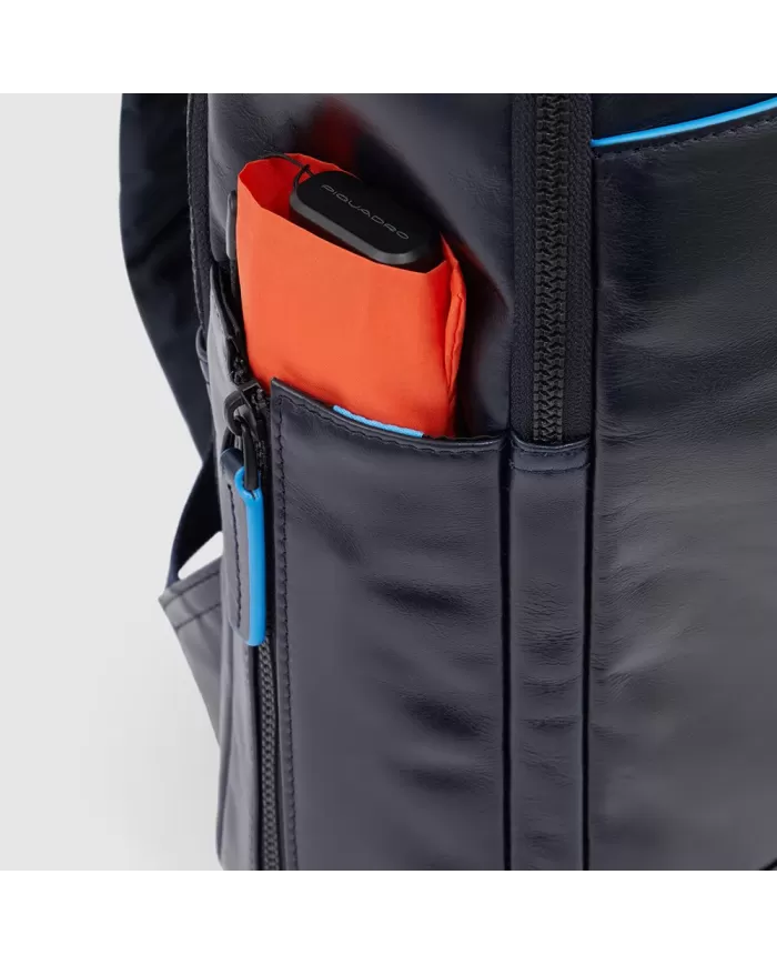 Piquadro Zaino porta pc con cavo antifurto Blue square B2V Nero