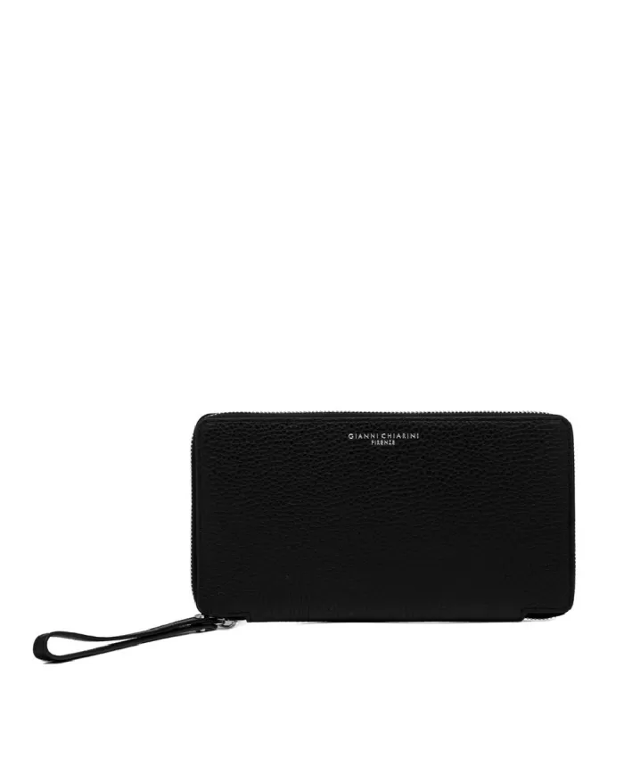 Gianni Chiarini Portafoglio in pelle Wallets grain Nero