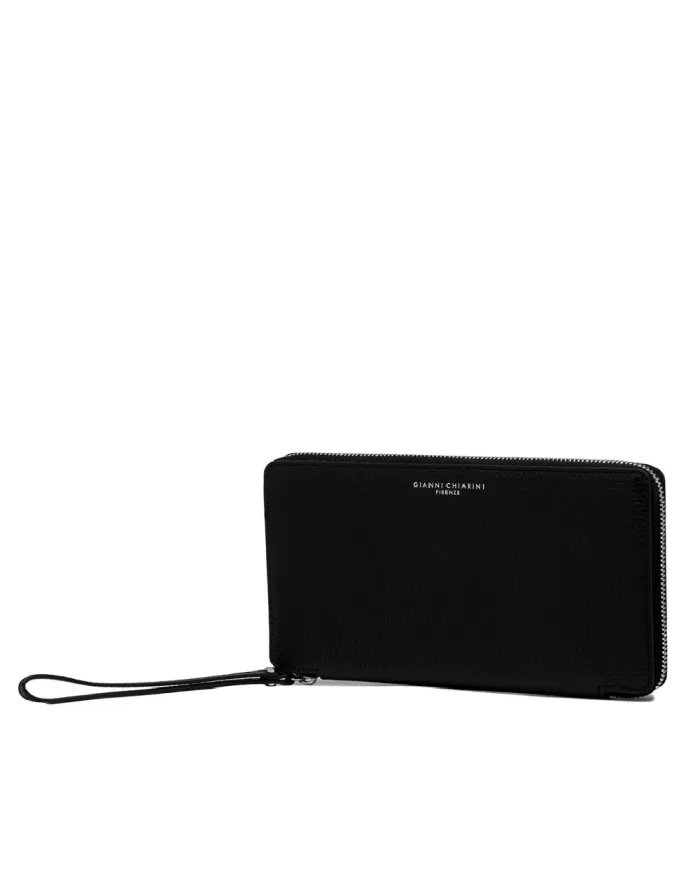 Gianni Chiarini Portafoglio in pelle Wallets grain Nero