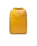 Piquadro Zaino porta pc 14" Blue square Giallo