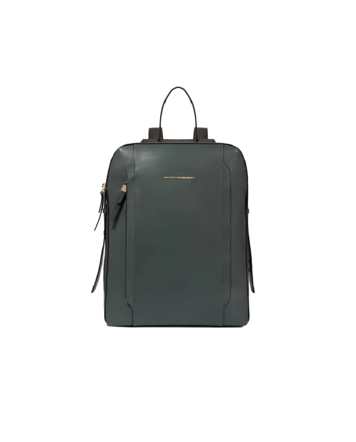 Piquadro Zaino donna porta pc 14" Circle Verde