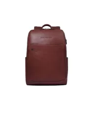 Piquadro Zaino pelle porta pc 15,6" Cuoio