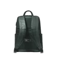 Piquadro Zaino pelle porta pc 15,6" Verde