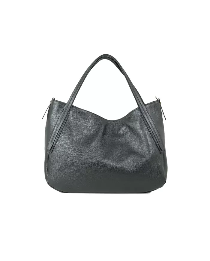 Loristella Borsa grande in pelle Sarah Nero