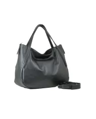 Loristella Borsa grande in pelle Sarah Nero