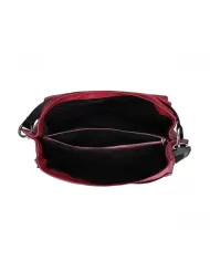 REBELLE Borsa a tracolla in pelle Clio Rosso