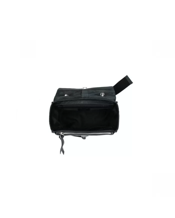 REBELLE Minibag in pelle Chloe Nero