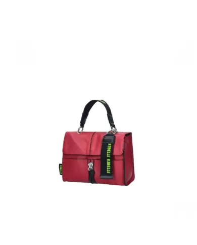 REBELLE Minibag in pelle Chloe Rosso