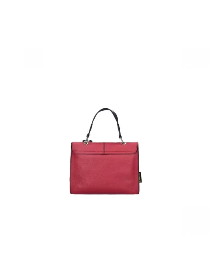 REBELLE Minibag in pelle Chloe Rosso