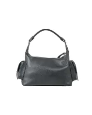 Loristella Borsa in pelle Viola Nero