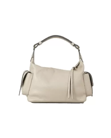 Loristella Borsa in pelle Viola Taupe