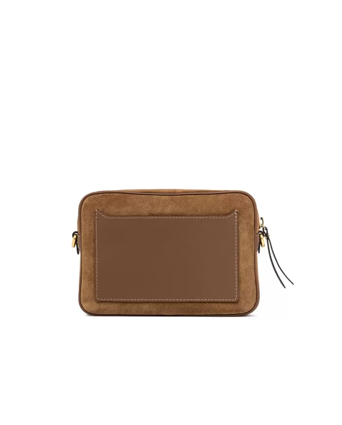 Gianni Chiarini Borsa camoscio Nina Cognac