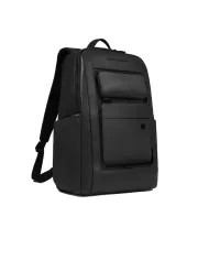 Piquadro Zaino in pelle con porta pc 15,6" Liko Nero