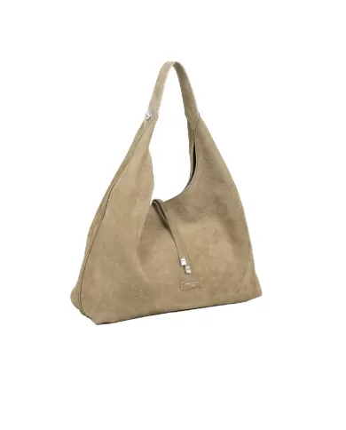 Gianni Chiarini Borsa nabuk Angelica Taupe