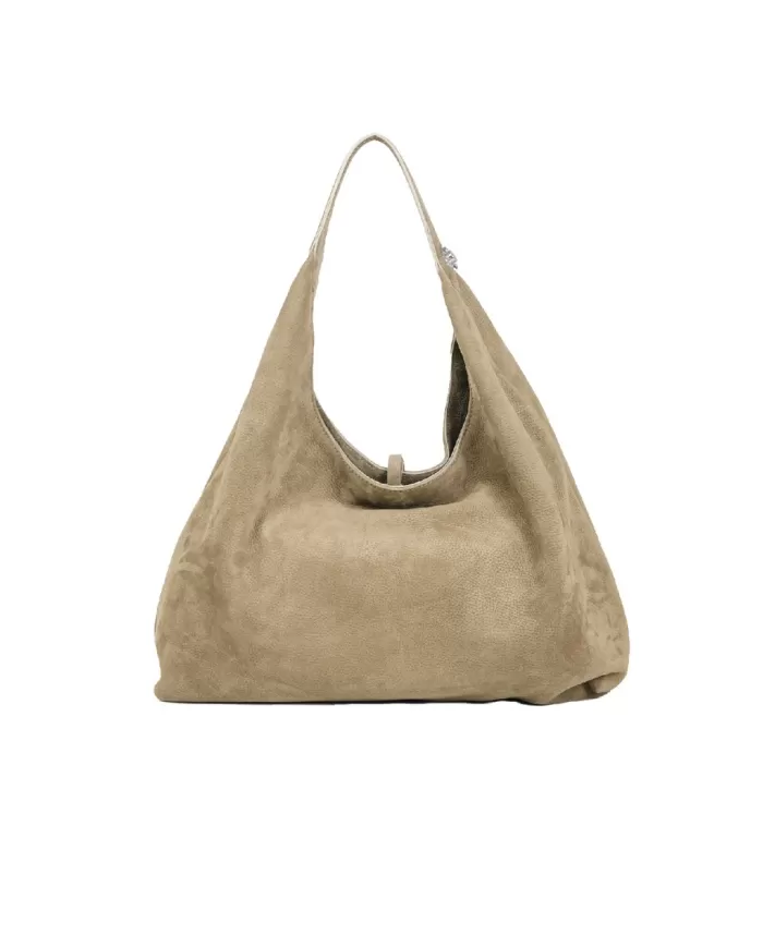 Gianni Chiarini Borsa nabuk Angelica Taupe