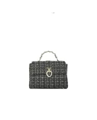 Atelier du Sac Borsa tweed Pearlie Vivien Nero