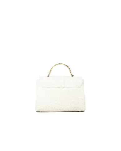 Atelier du Sac Borsa tweed Pearlie Vivien Bianco