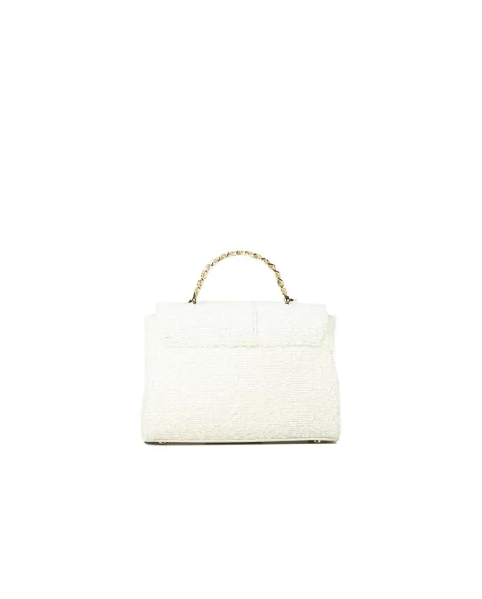 Atelier du Sac Borsa tweed Pearlie Vivien Bianco