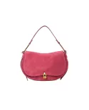 Coccinelle Borsa Magie Suede bimaterial medium Bordeaux